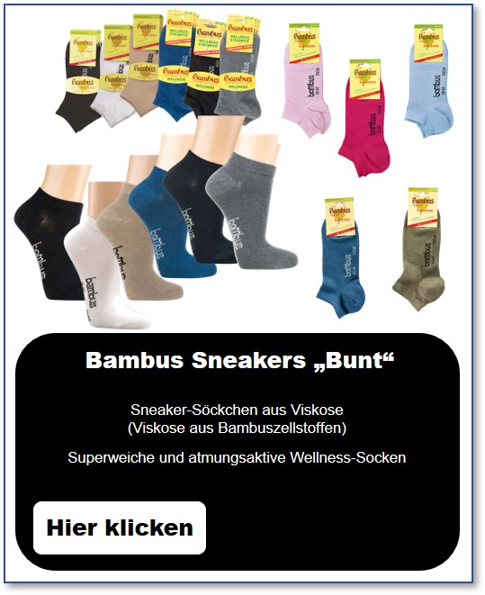 Bambus Sneaker Socken