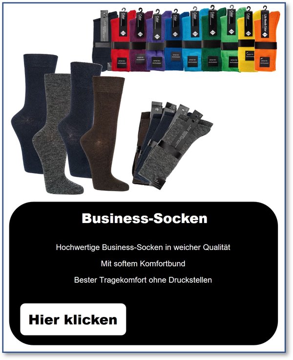 Business Socken für Damen