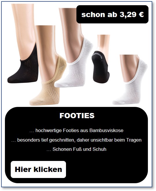 Footies - unsichtbare Socken
