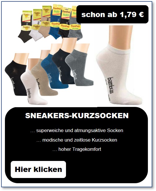 Sneaker Kurzsocken