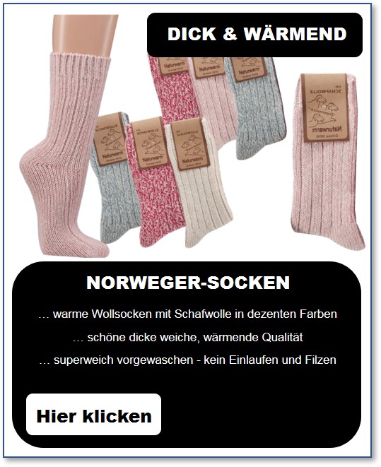 Norwegische Socken für Damen
