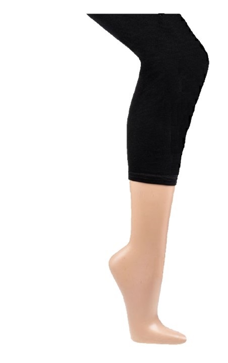 Damen-Leggings "Capri", Größe 36/38, Schwarz