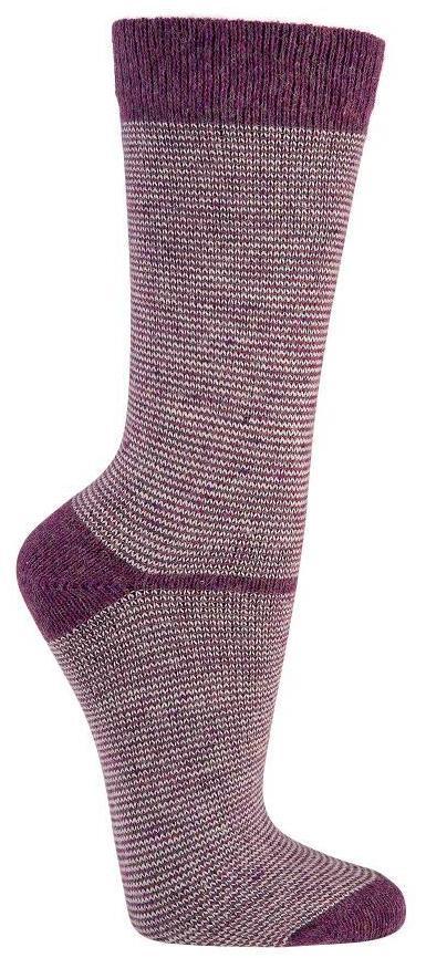 Ringel-TREND-Socken mit Alpaka u. Merino, Gr. 39-42, Lila