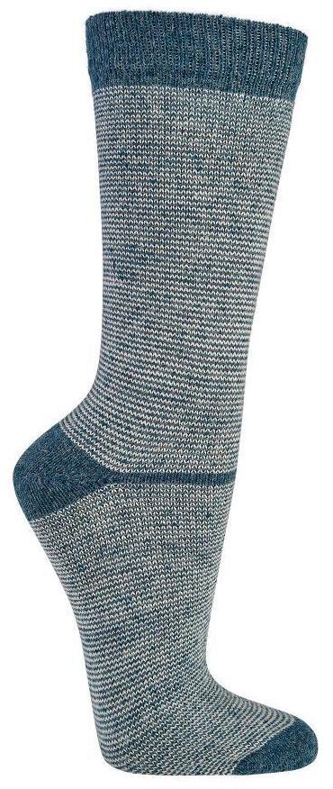 Ringel-TREND-Socken mit Alpaka u. Merino, Gr. 39-42, Petrol