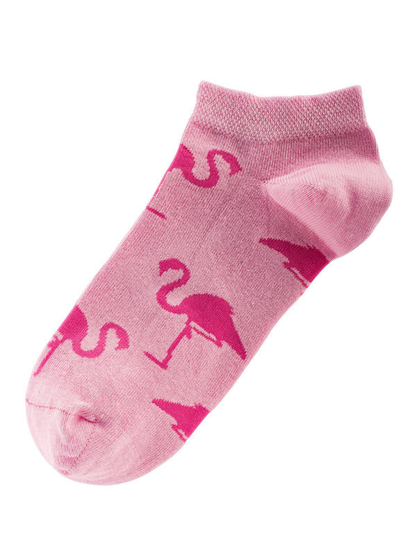 Sneakers-Kurzsöckchen "Flamingo", Größe 39-42, Rosa