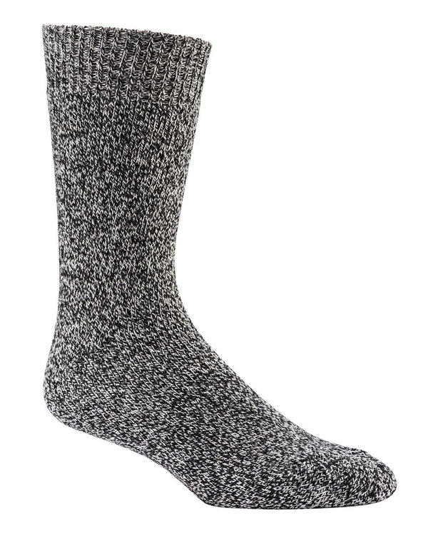 VollplüschHerren THERMO-Socken mit Wolle, Gr. 39-42, Schwarz