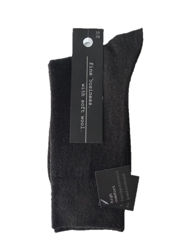 Business-Socken, Größe 35-38, Braun