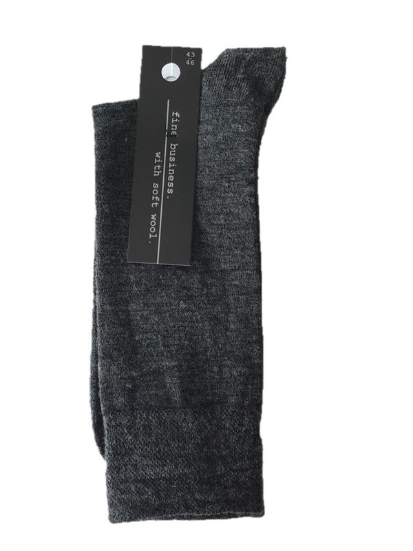 Business-Socken, Größe 43-46, Grau