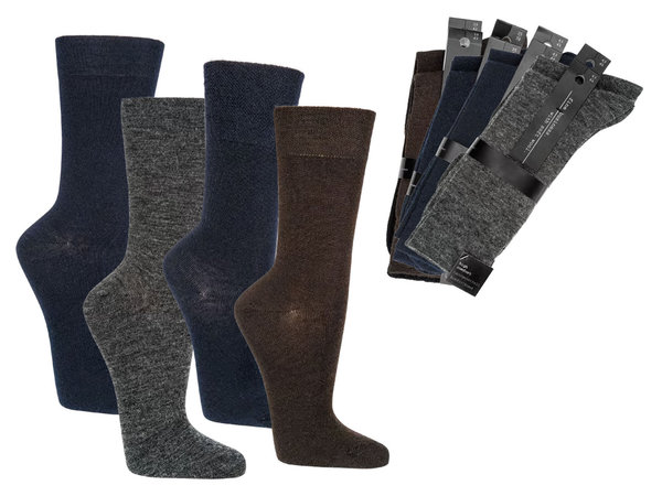 Business-Socken, Größe 43-46, Grau