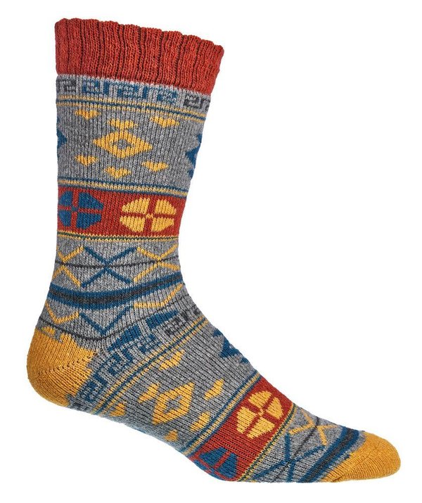 Hygge Socken mit Wolle, Gr. 35-38, Grau