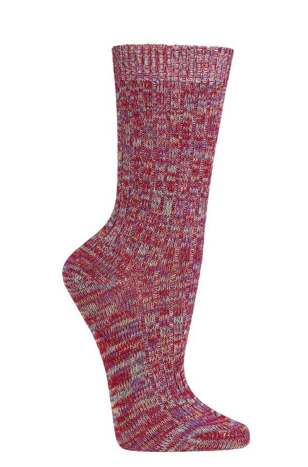 Unisex "Lieblings-Socken" mit Bambus-Viskose, Größe 39-42, Rot